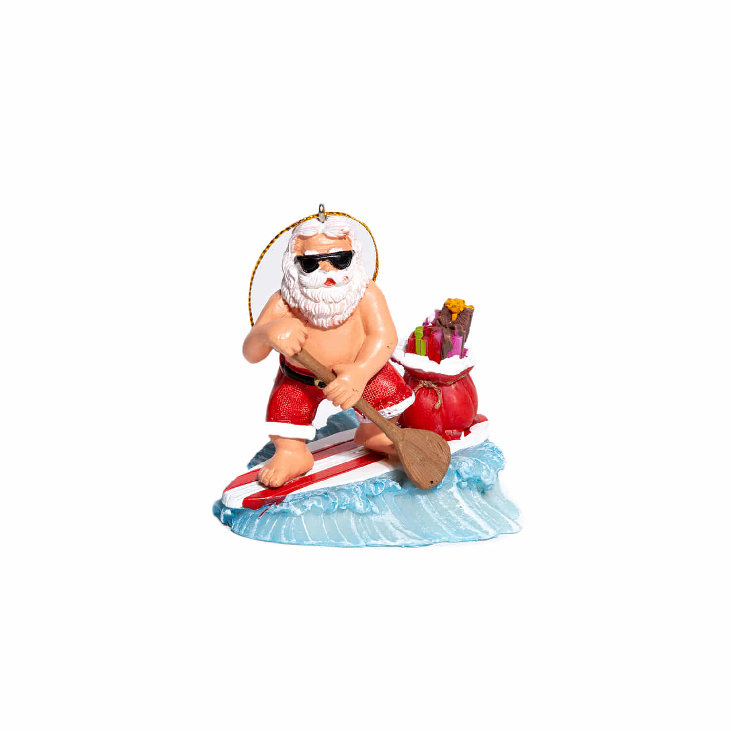 Ornament &quot;SUP BOARD SANTA&quot;50% END OF YEAR SALE