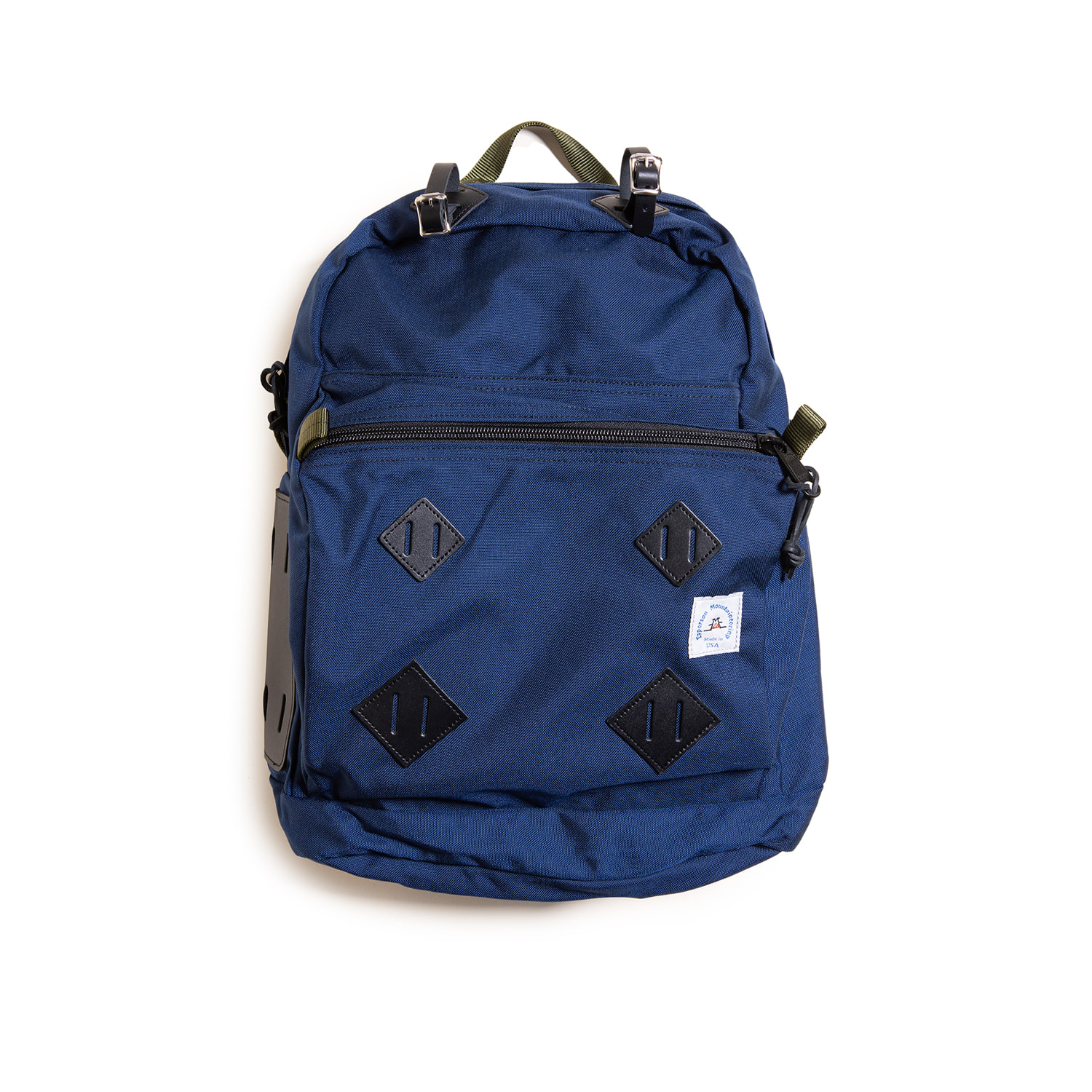 Day Pack With Leather Patch &quot;MIDNIGHT&quot;