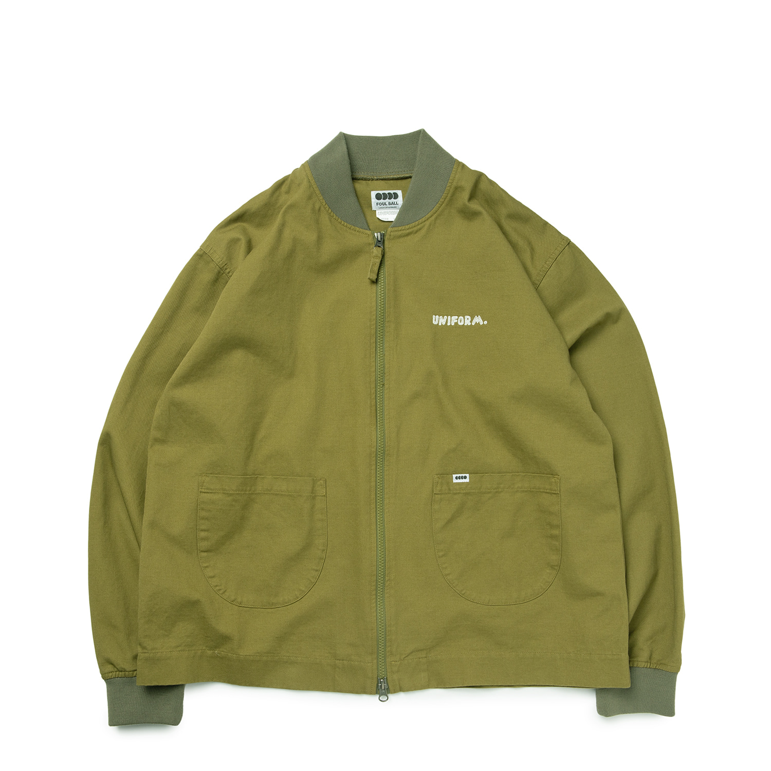 Washed Day By Day Jacket &quot;OLIVE&quot;