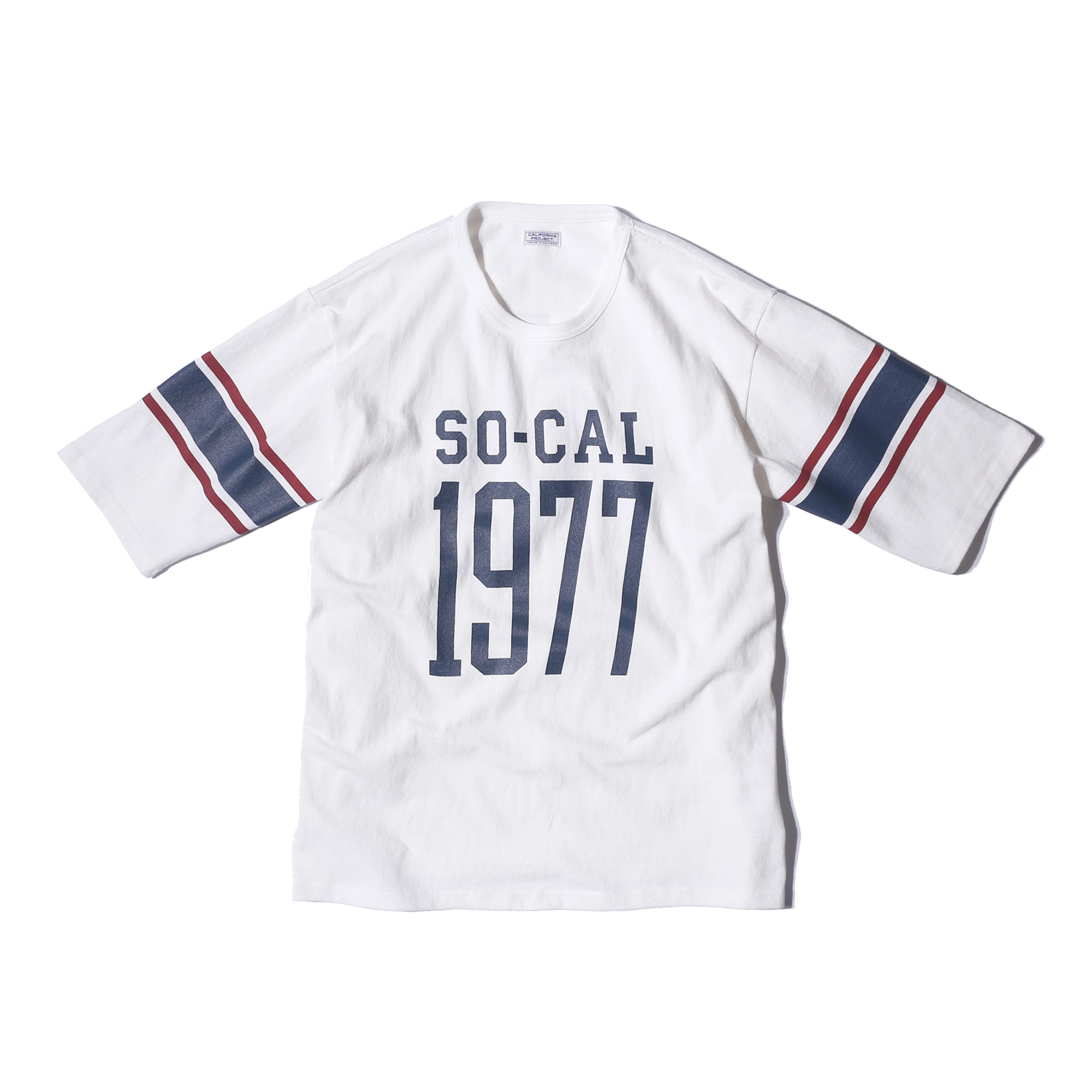 So-cal 1977&#039; Football T-shirts &quot;WHITE&quot;