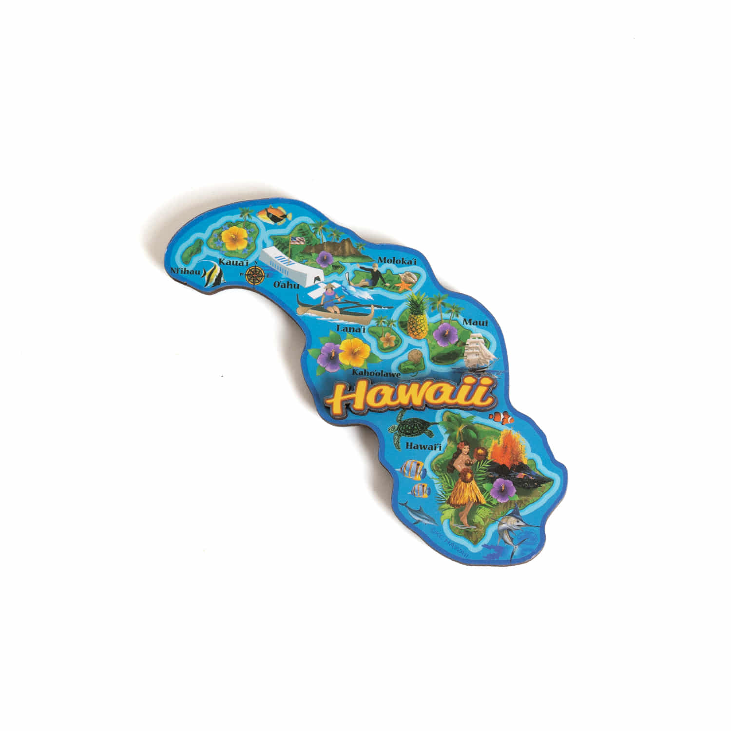 Magnet &quot;HAWAIIAN ISLANDS&quot;50% END OF YEAR SALE