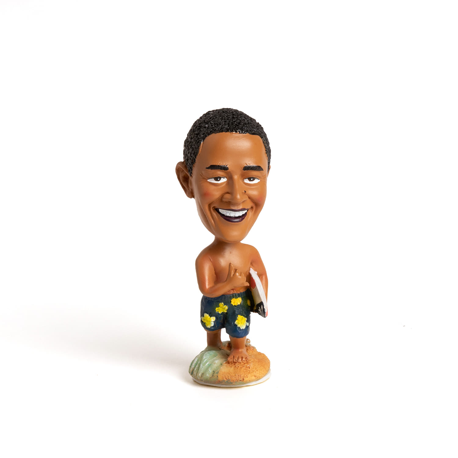 Bobble Head &quot;OBAMA SURFBOARD&quot;50% END OF YEAR SALE