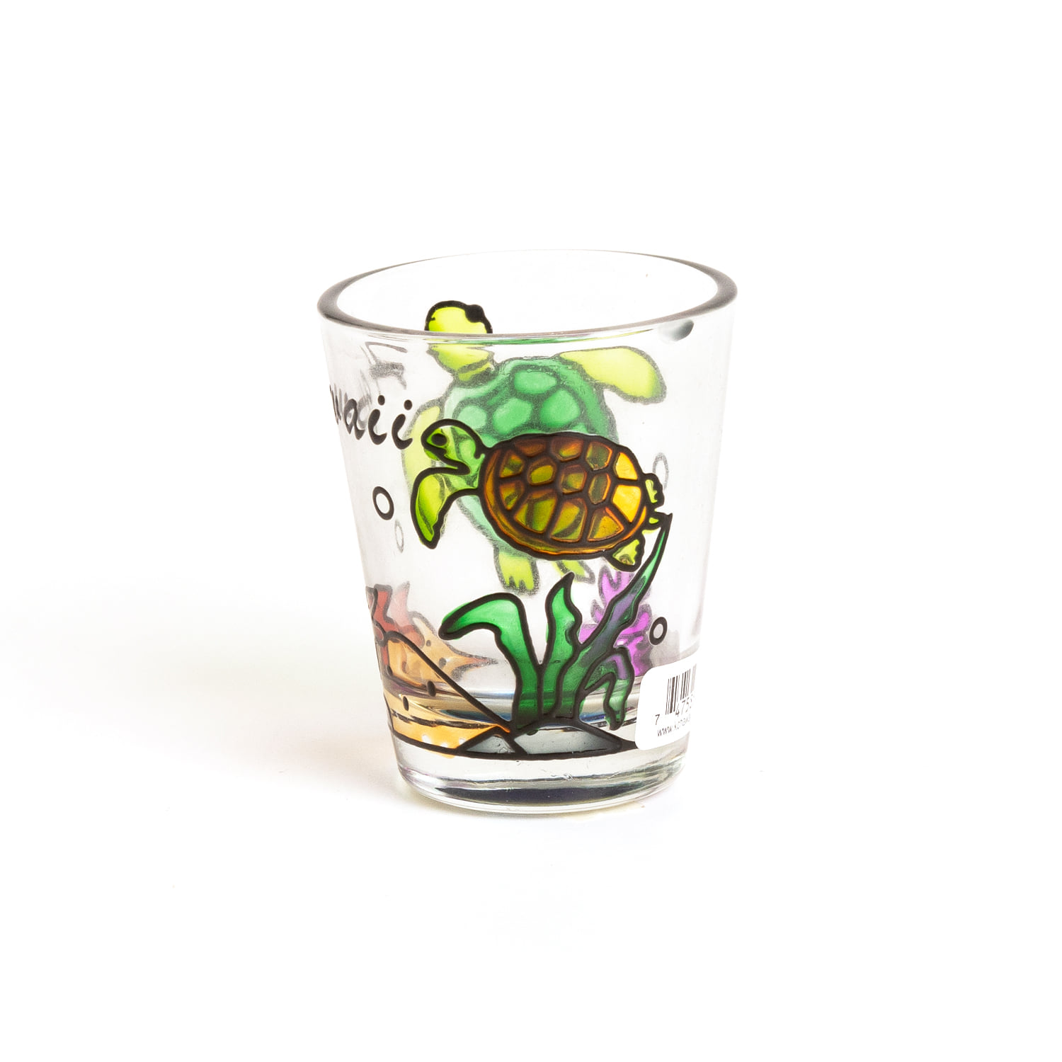 Shot Glass &quot;HONUS SWIMMING&quot;50% END OF YEAR SALE