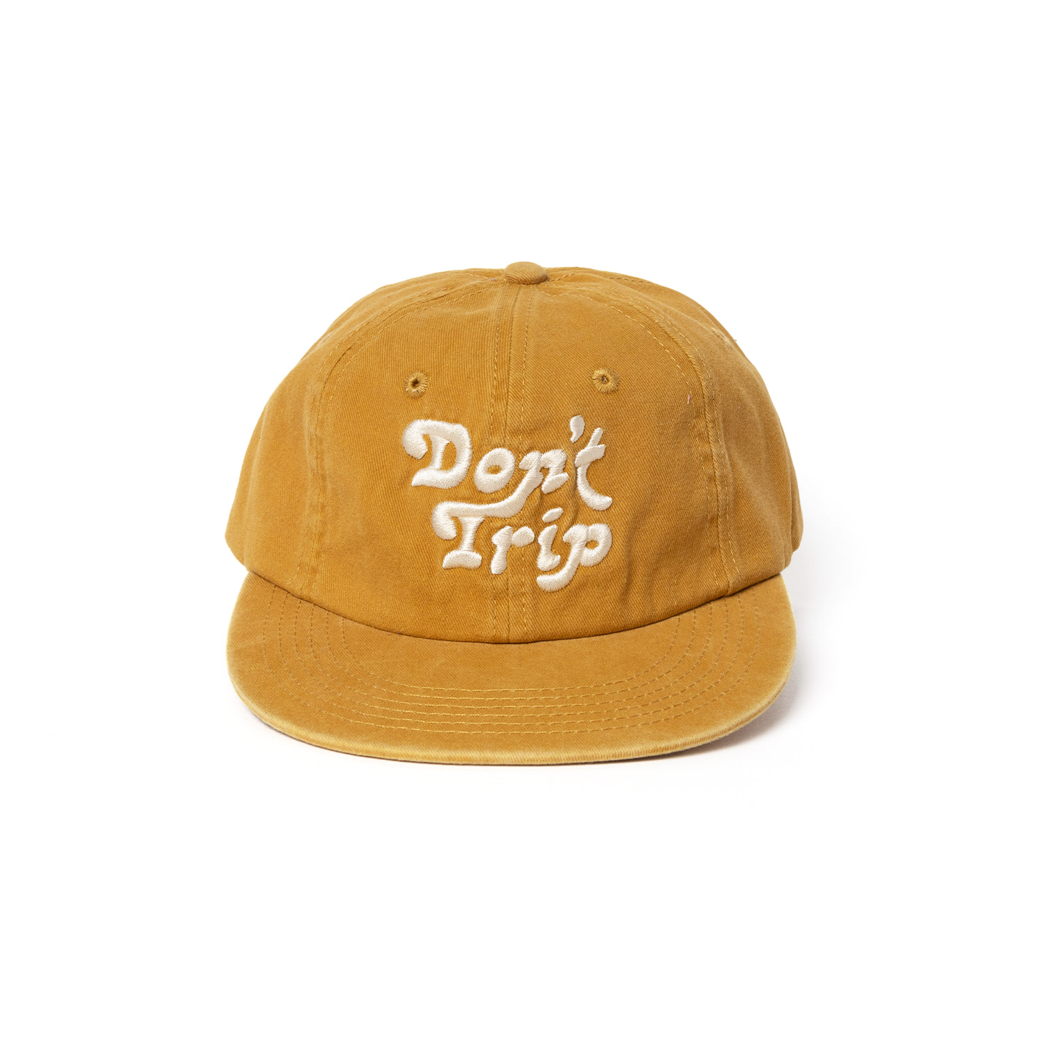 Don&#039;t Trip Washed Hat &quot;MUSTARD&quot;