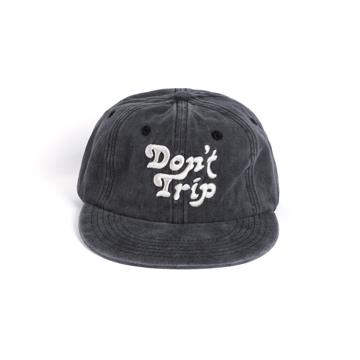 Don&#039;t Trip Washed Hat &quot;BLACK&quot; 