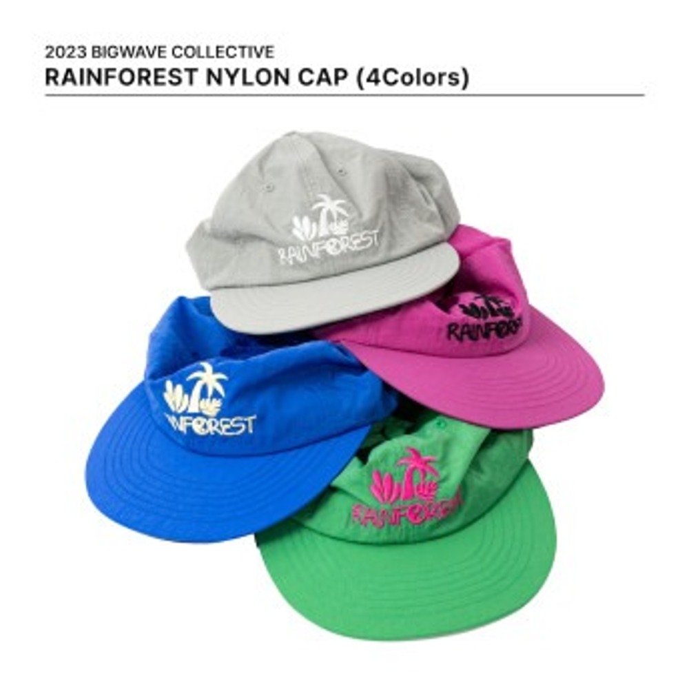 RAINFOREST NYLON CAP (4COLOR)