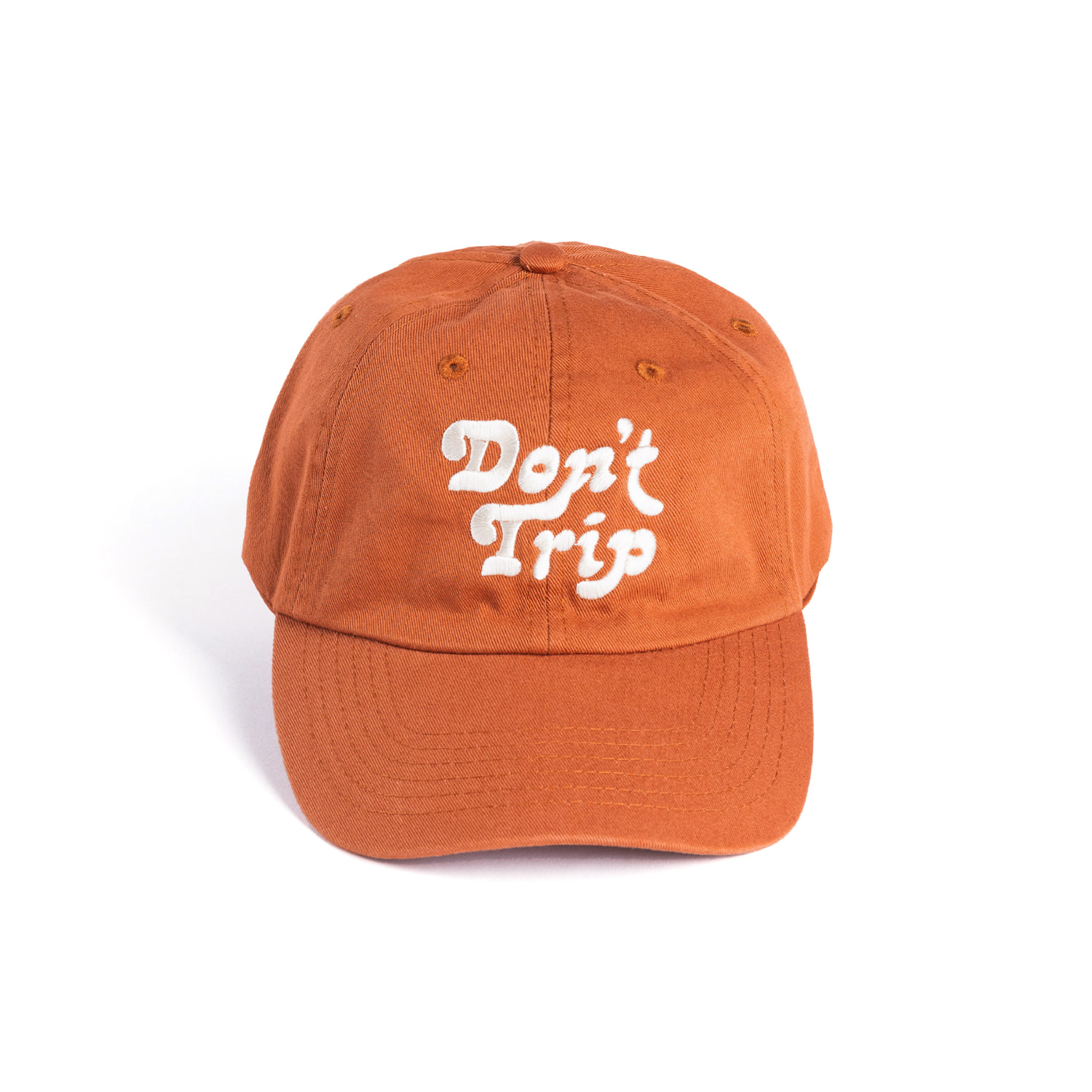 Don&#039;t Trip Dad Hat &quot;RUST&quot; 