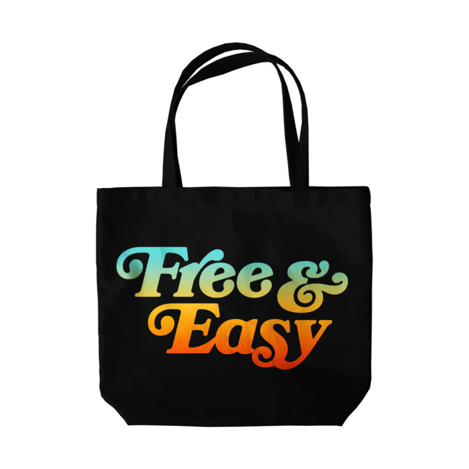 Free &amp; Easy Don&#039;t Trip Tote Bag &quot;BLACK&quot; 