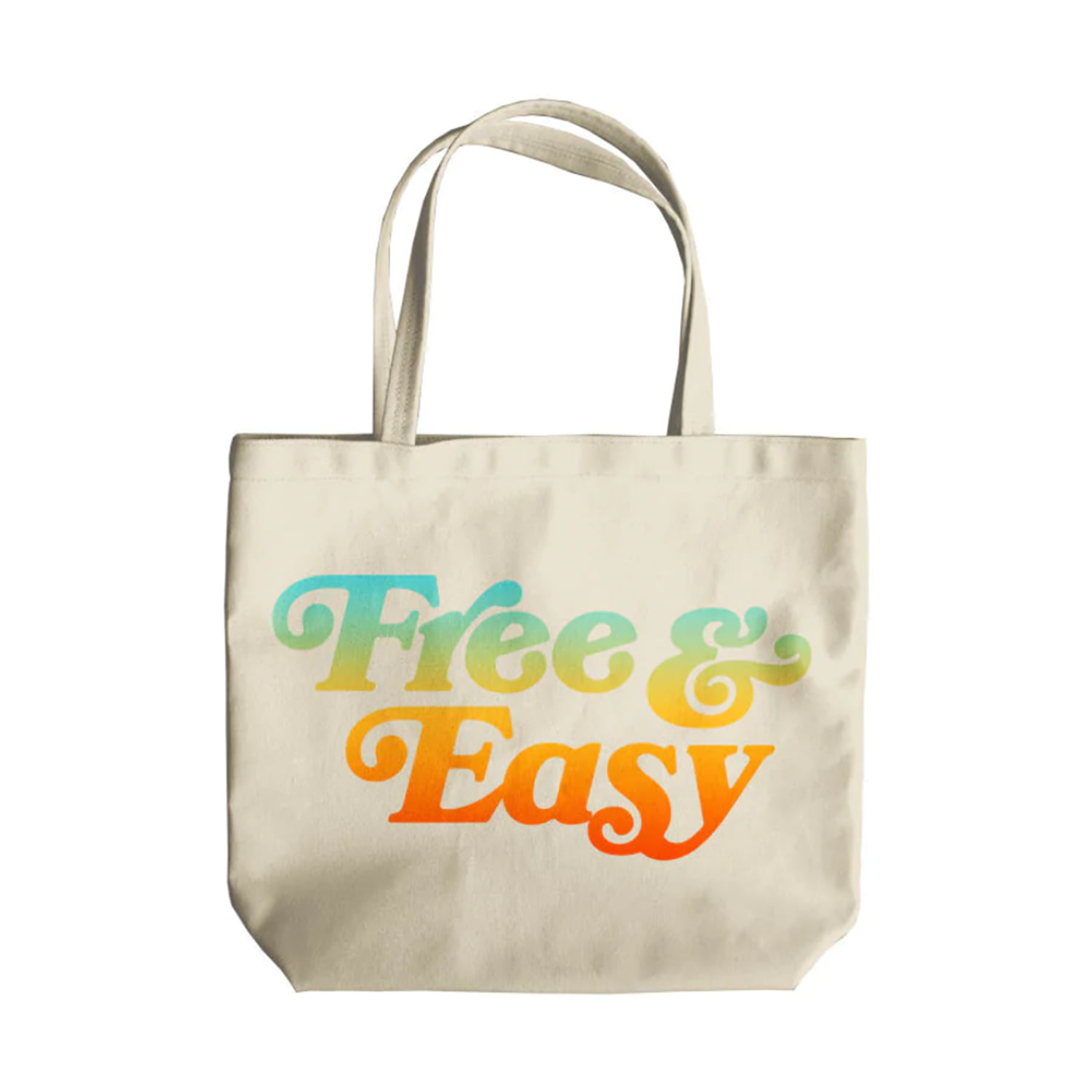 Free &amp; Easy Don&#039;t Trip Tote Bag &quot;NATURAL&quot; 