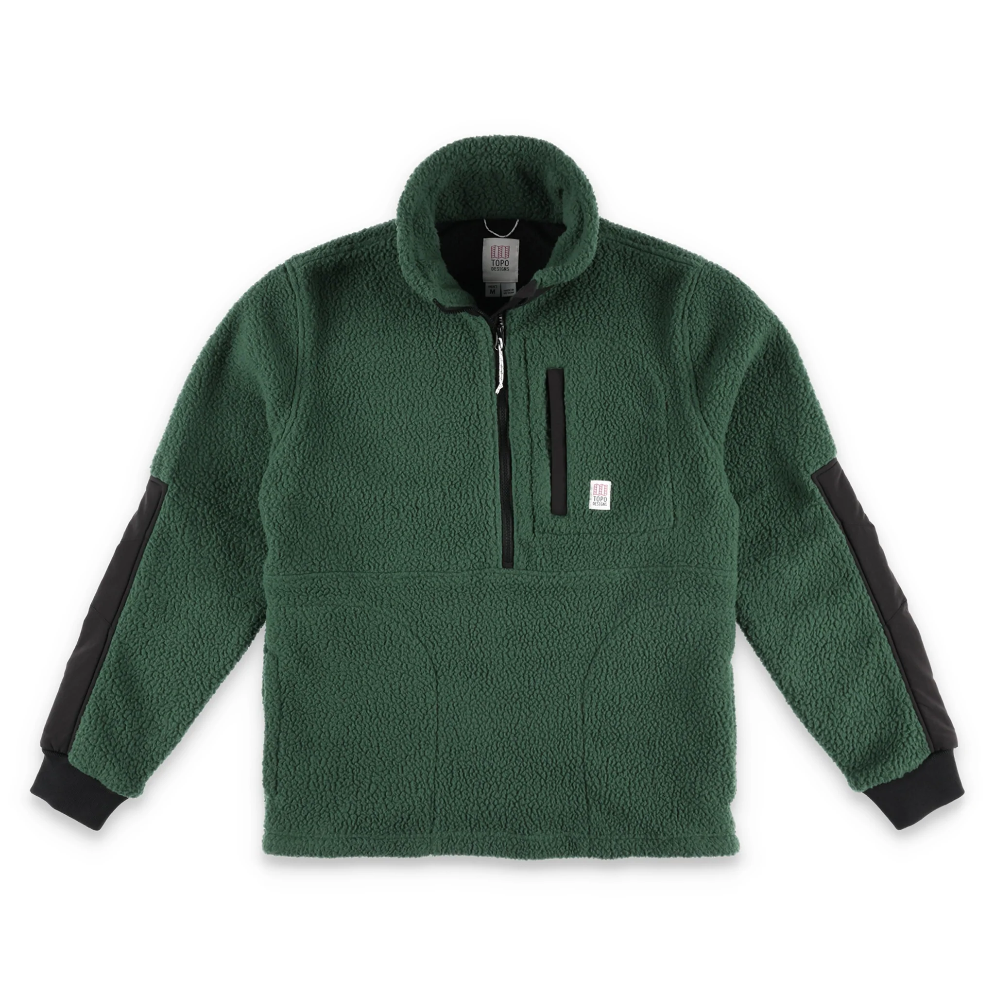 MOUNTAIN FLEECE PULLOVER &quot;FOREST&quot;SEASON OFF