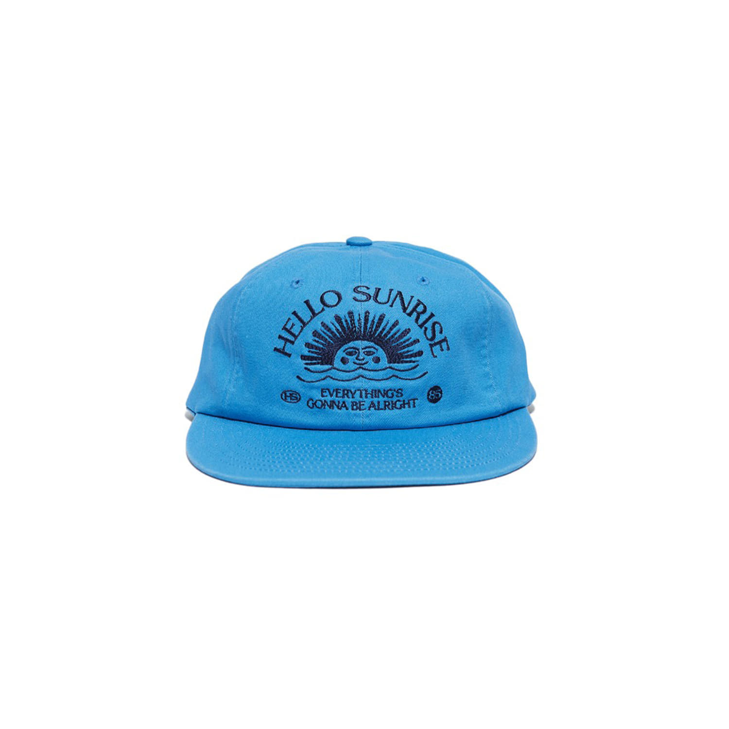 Washed HS Arch Logo 6Panel Cap_Sky Blue